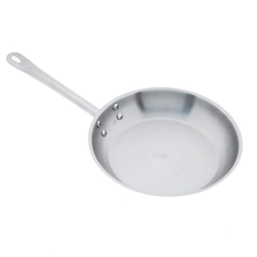 Winco 8" Non-Stick Frying Pan with Solid Metal Handle, Steel